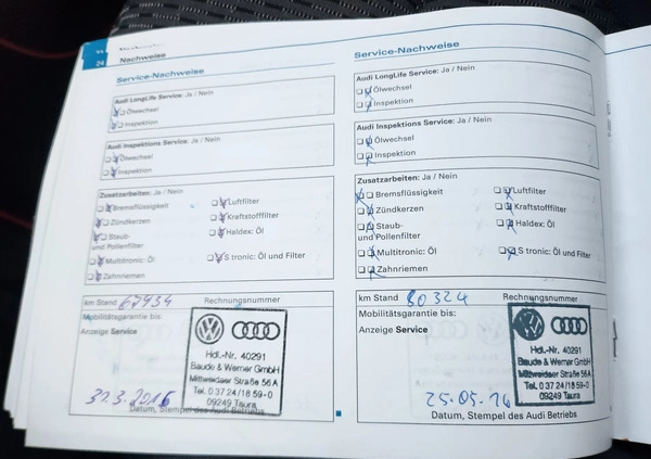 Audi A3 cena 26499 przebieg: 192000, rok produkcji 2009 z Błażowa małe 379